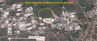Teren 10000 mp de vanzare in zona industriala vest Sibiu - foto 4