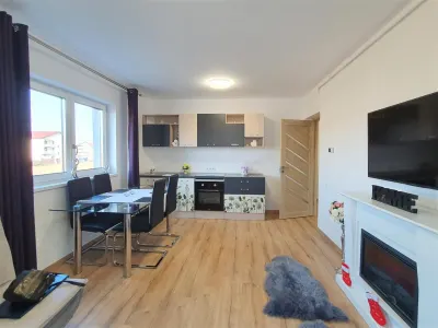 Apartament de lux mobilat etajul 1 Cisnadiei - foto 2