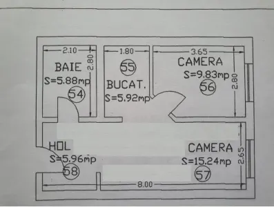 Apartament 2 camere Sibiu - poza 12
