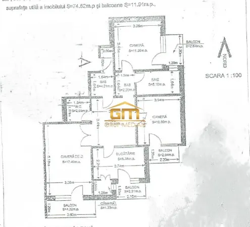 Apartament 3 camere Râmnicu Vâlcea - poza 13