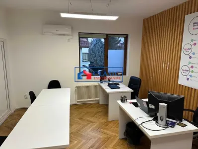 Inchiriere spatiu birou/comercial Casa S+P+1E, 210 mp, ultracentral Cluj-Napoca, curte 400 mp, 6 locuri parcare - foto 2