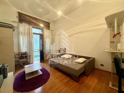 Apartament o camera, 30mp, balcon deschis, in Piata Victoriei - Timisoara