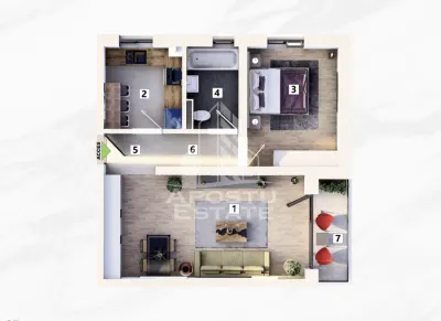 Apartamente cu 2 camere de vanzare, parcare inclusa, Mehala Timisoara - foto 16