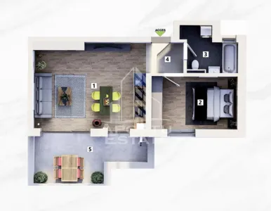 Apartamente cu 2 camere de vanzare, parcare inclusa, Mehala Timisoara - foto 18