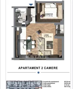 Apartamente de vanzare cu 2 camere, Torontalului Timisoara - foto 15