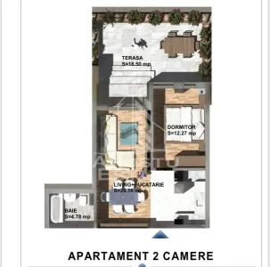 Apartamente de vanzare cu 2 camere, Torontalului Timisoara - foto 19
