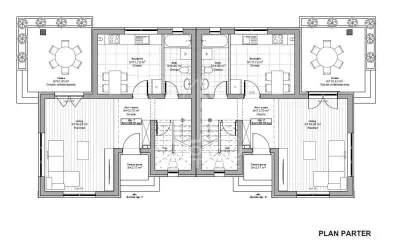 Casa tip Duplex in Giroc la asfalt cu toate utilitatile. 134 mp utili. - foto 19