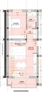 Penthouse cu 3 camere, 2 bai si dressing in spate la Lidl. - foto 22