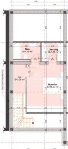Penthouse cu 3 camere, 2 bai si dressing in spate la Lidl. - foto 23
