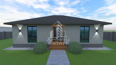 Casa individuala de vanzare, pe parter, 4 camere si 2 bai, Parta - foto 12