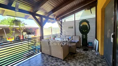 Casa individuala de vanzare cu 4 camere, 2 bai, terasa si foisor, Sag - Sag