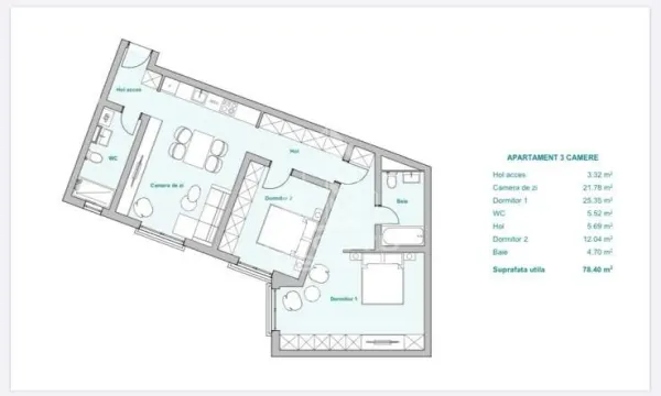Apartament 3 camere Timișoara - poza 19