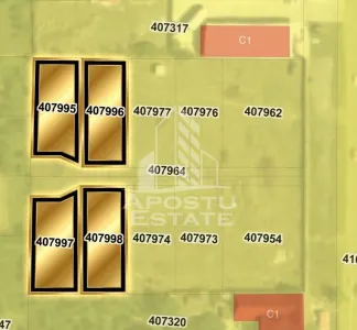 4 parcele teren 593 mp – 16.000 € fiecare la Voiteg - foto 2