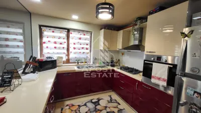 Duplex cu 4 camere,3bai,mobilat si utilat,pozitie excelenta,Dumbravita - foto 7