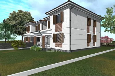 Jumatate de duplex cu 5 camere despartit prin garaj, 131 mp utili - foto 13