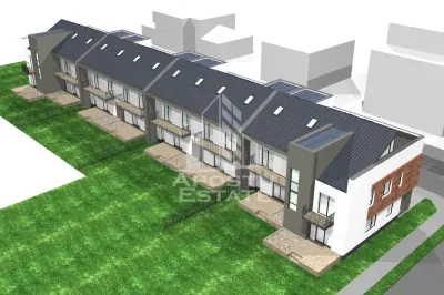 Casa si suprafata generoasa in complex de case insiruite - Timisoara