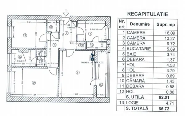 Apartament 3 camere București - poza 1