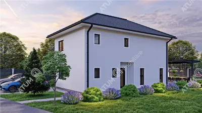 Casa individuala finisata la cheie de vanzare in Cristian 4 camere si 116 mp utili - foto 5