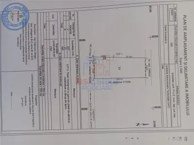 OCAZIE! Str Podisului  TEREN 550mp  intravilan utilitati aproape lot de casa - foto 3