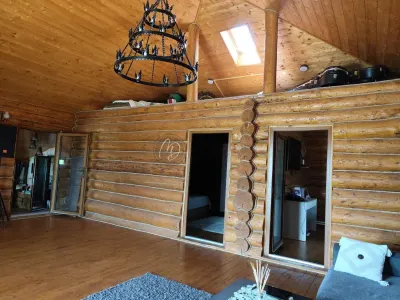 MDI Casa din busteni cu balta - foto 11