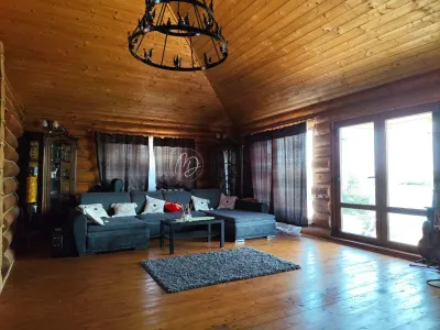 MDI Casa din busteni cu balta - foto 16