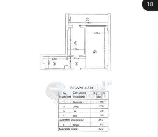 Apartament 2 camere Iași - poza 9