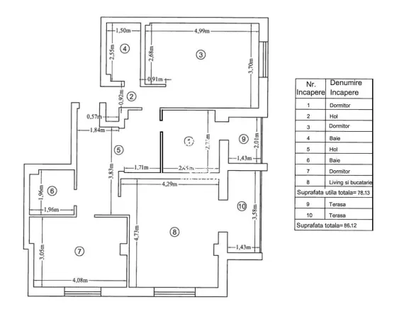 Apartament 4 camere Rediu - poza 16