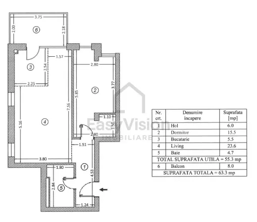 Apartament 2 camere București - poza 10