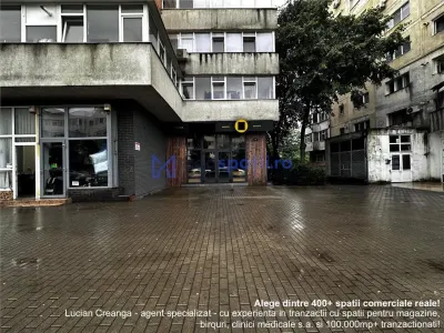 Spatiu comercial vitrat, 52mp, sos. Pacurari, zona postei - Iasi