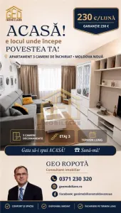 Apartament 3 camere in zona centrala Moldova Noua - Moldova Noua
