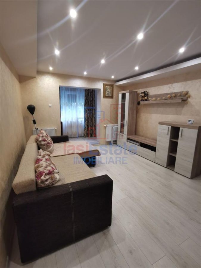 Apartament 2 camere, 42 mp, parter, centrala proprie - Dacia - Iasi