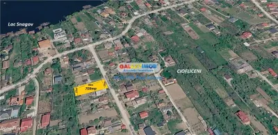 Teren 709 mp Snagov Ciofliceni str Matei Corvin utilitati - foto 4