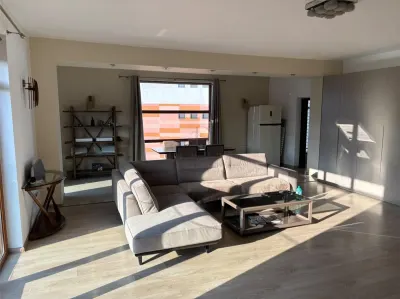 Apartament tip Penthouse | 95 mp | Singur pe nivel | Living 56 mp | Complex rezidențial - foto 4