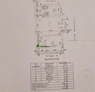 2 CSD, 40 MP, ET. 4/4 – APARTAMENT CU POTENTIAL, APROAPE DE CENTRU - foto 11