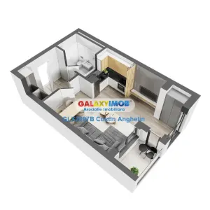Prima Inchiriere: Studio nemobilat / spatiu birou - Pipera Ivory - foto 7
