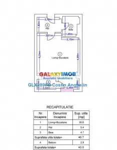 Prima Inchiriere: Studio nemobilat / spatiu birou - Pipera Ivory - foto 8