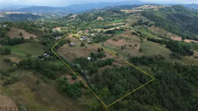 Teren 2,9 hectare cu casa, livezi si anexe de vanzare in Paltin, Vrancea - foto 2