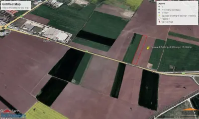 Teren intravilan 2 parcele de 8500 mp front la centura Aradului linga Metro - Arad