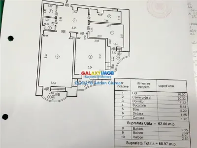 Apartament 2 camere Zepter Unirii Piata Alba Iulia - foto 12