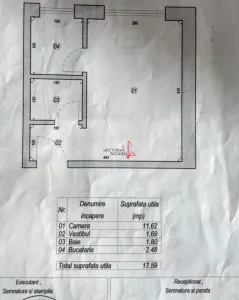 LA CHEIE / GARSONIERA FIX LANGA METROU - Bucuresti