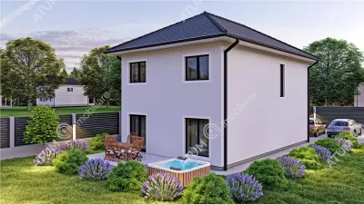 Casa individuala finisata la cheie de vanzare in Cristian 4 camere si 116 mp utili - foto 2