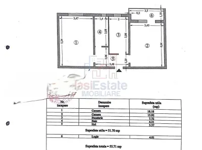 Apartament 2 camere decomandat, renovat, zona CUG - foto 5