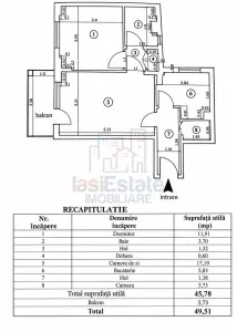 Apartament cu 2 camere de vanzare - foto 9