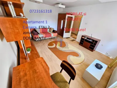 Apartament 1 camera, Mobilat si Utilat, etaj 2, Dorobantilor - Braila