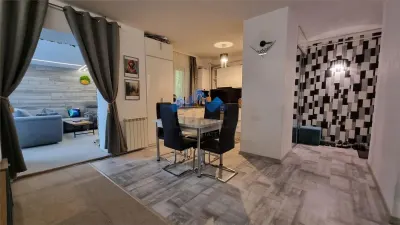 Apartament  spatios, cu gradina,  modern amenajat - foto 4