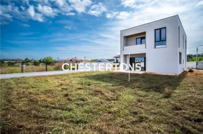 Vila individuala P+1E - 3 dormitoare + birou,  teren 450 mp, Branesti - foto 10