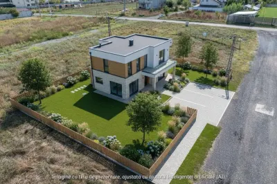 Teren intravilan 764 mp - deschidere 30,56 m, proiect locuinta P+1E – Branesti - Branesti