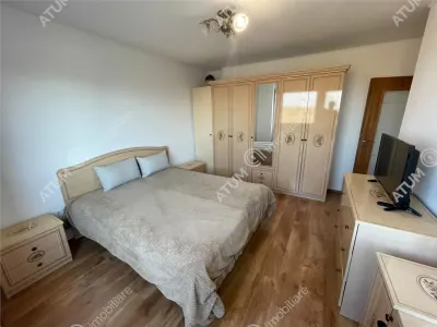 De inchiriat apartament cu 2 camere decomandate balcon si loc de parcare subteran in zona Turnisor din Sibiu - foto 4
