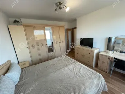 De inchiriat apartament cu 2 camere decomandate balcon si loc de parcare subteran in zona Turnisor din Sibiu - foto 6