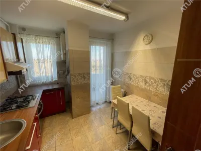 De inchiriat apartament cu 2 camere decomandate balcon si loc de parcare subteran in zona Turnisor din Sibiu - foto 9